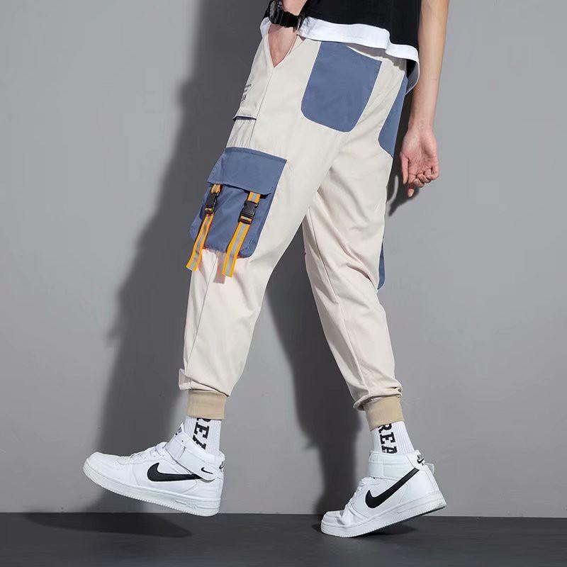 Quần jogger nam túi hộp K116 CAITAINCAPL chất kaki mềm mịn, phong cách đường phố