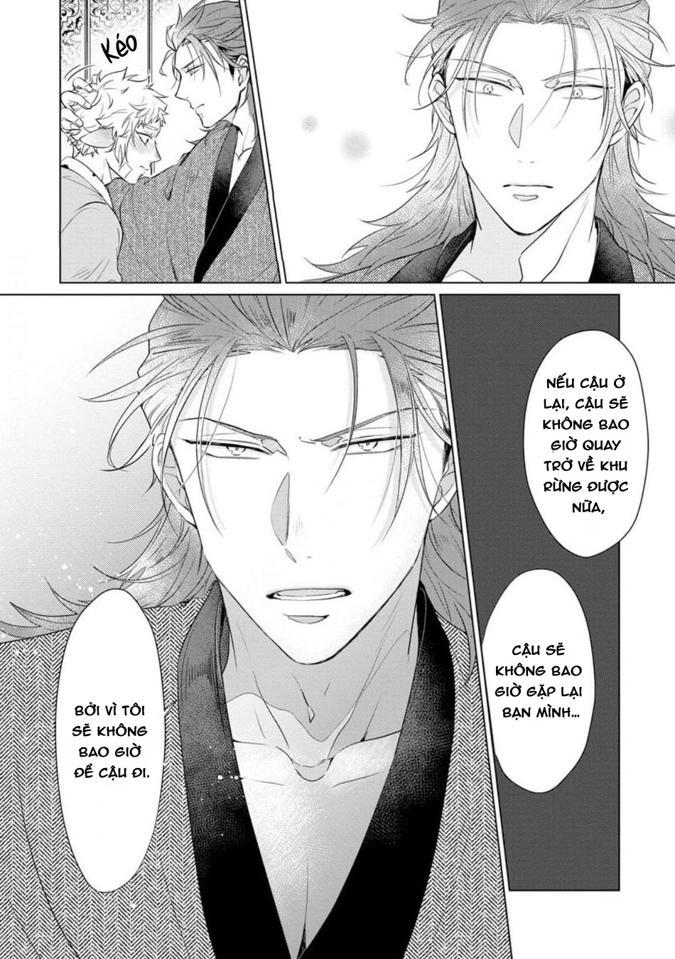 gặp gỡ em, thú nhân màu chàm trắng chapter 5 24