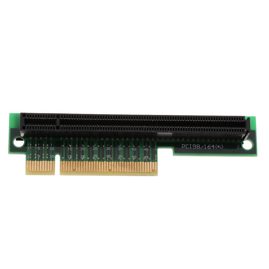 PCI-Express 8x Riser Card To PCI-E 6x card Graphics With Right Angle