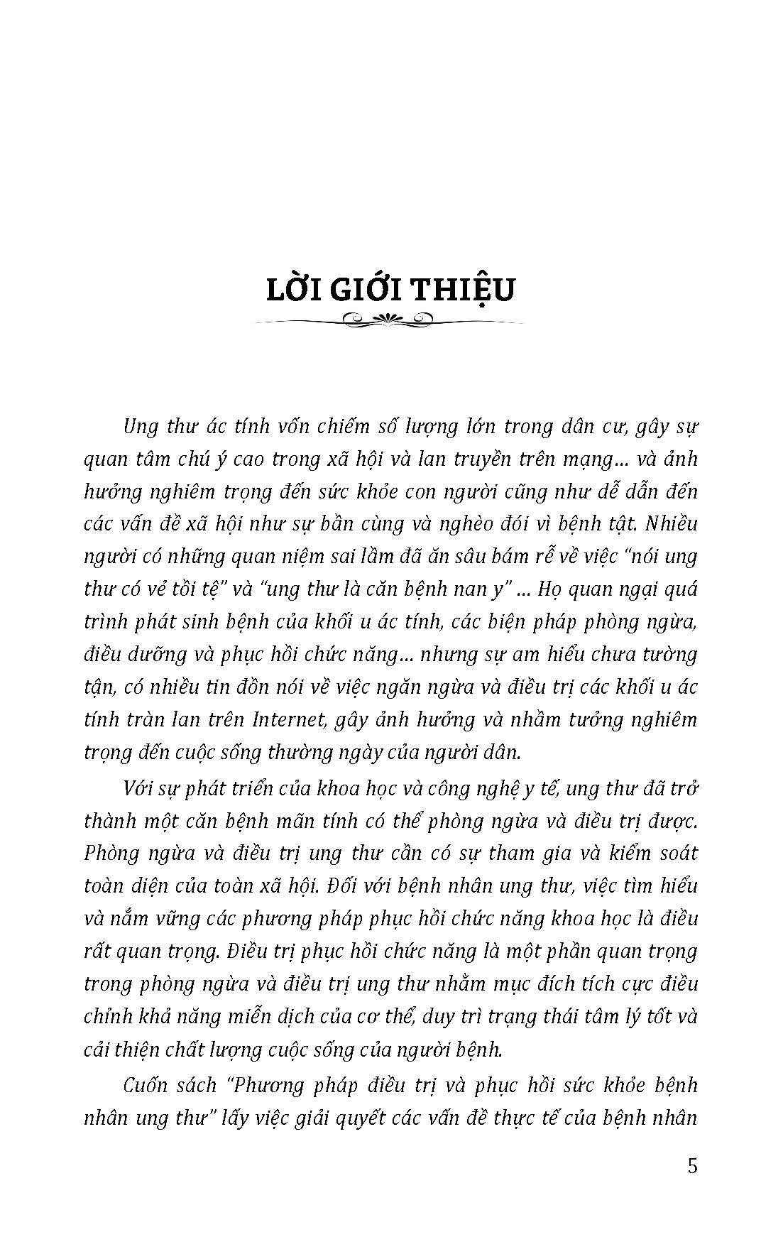 Phương Pháp Đieu Trị Bệnh Ung Thư Và Phục Hồi Sức Khoẻ