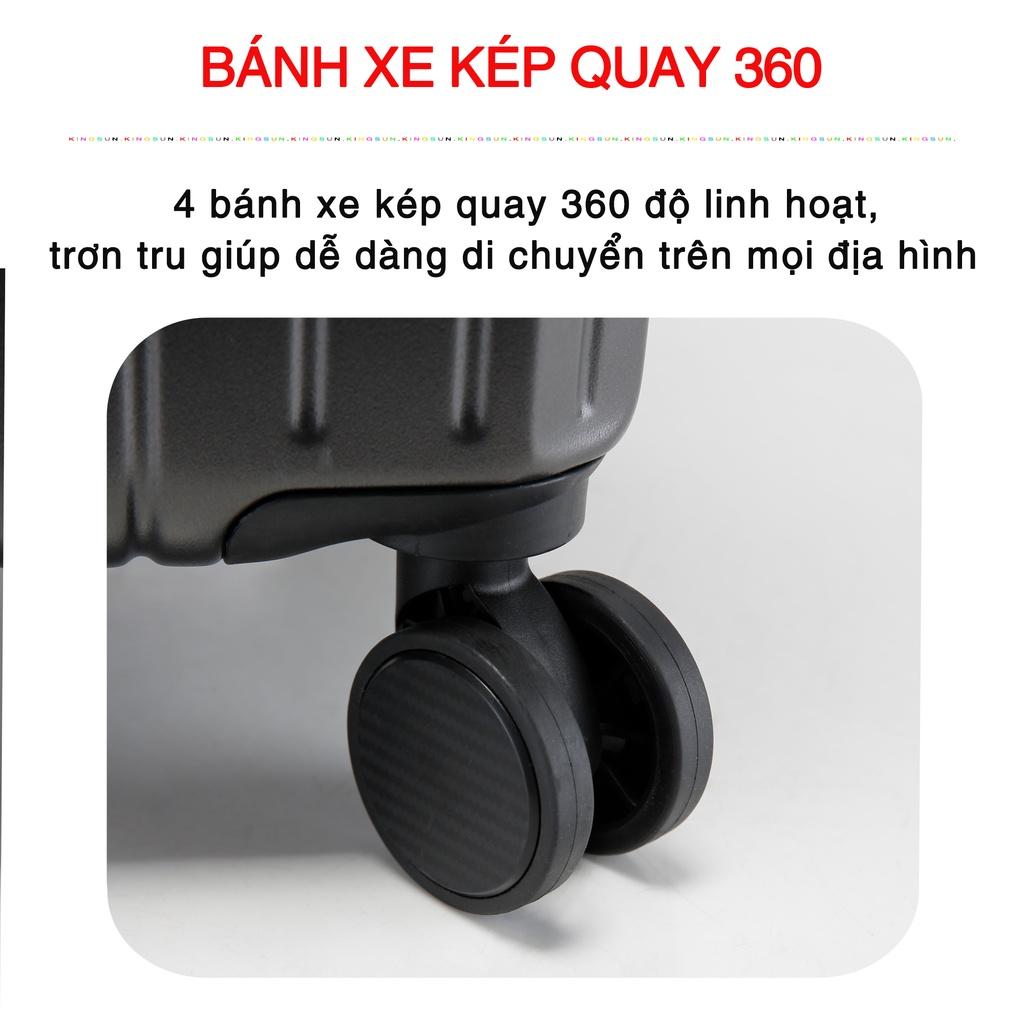 Vali Hộp Kéo Thời Trang Siêu To, Chống Va Đập KS-P37 Size 20