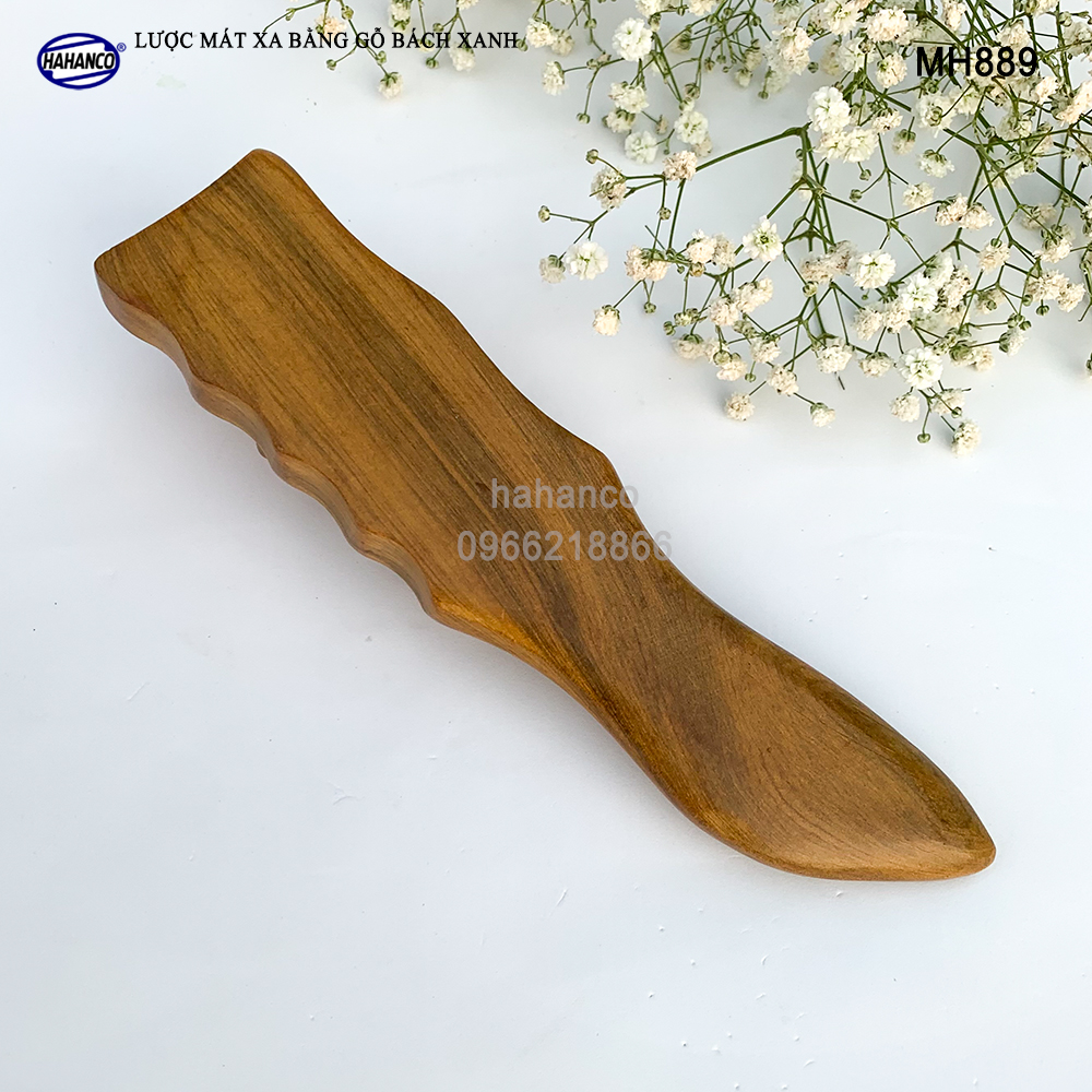 Lược gỗ thơm đa năng mát xa ấn huyệt toàn thân giúp lưu thông khí huyết - chăm sóc sức khỏe cho bạn