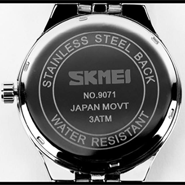 Đồng hồ nữ dây thép không gỉ Skmei 90TCK71 (Có 3 màu lựa chọn)