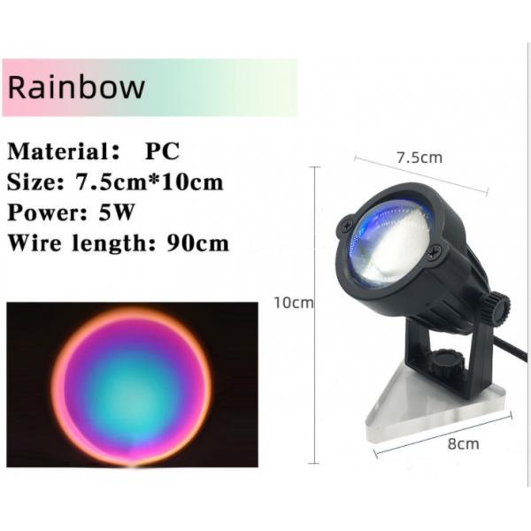 Sunset Lamp Projection Night Light Ambient Light EU Plug
