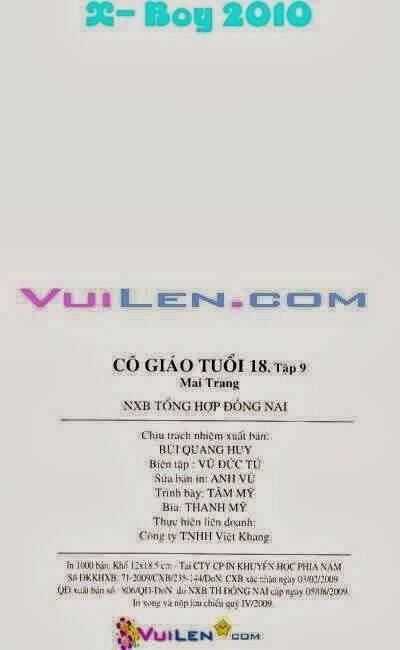 cô giáo tuổi 18 chapter 9 160