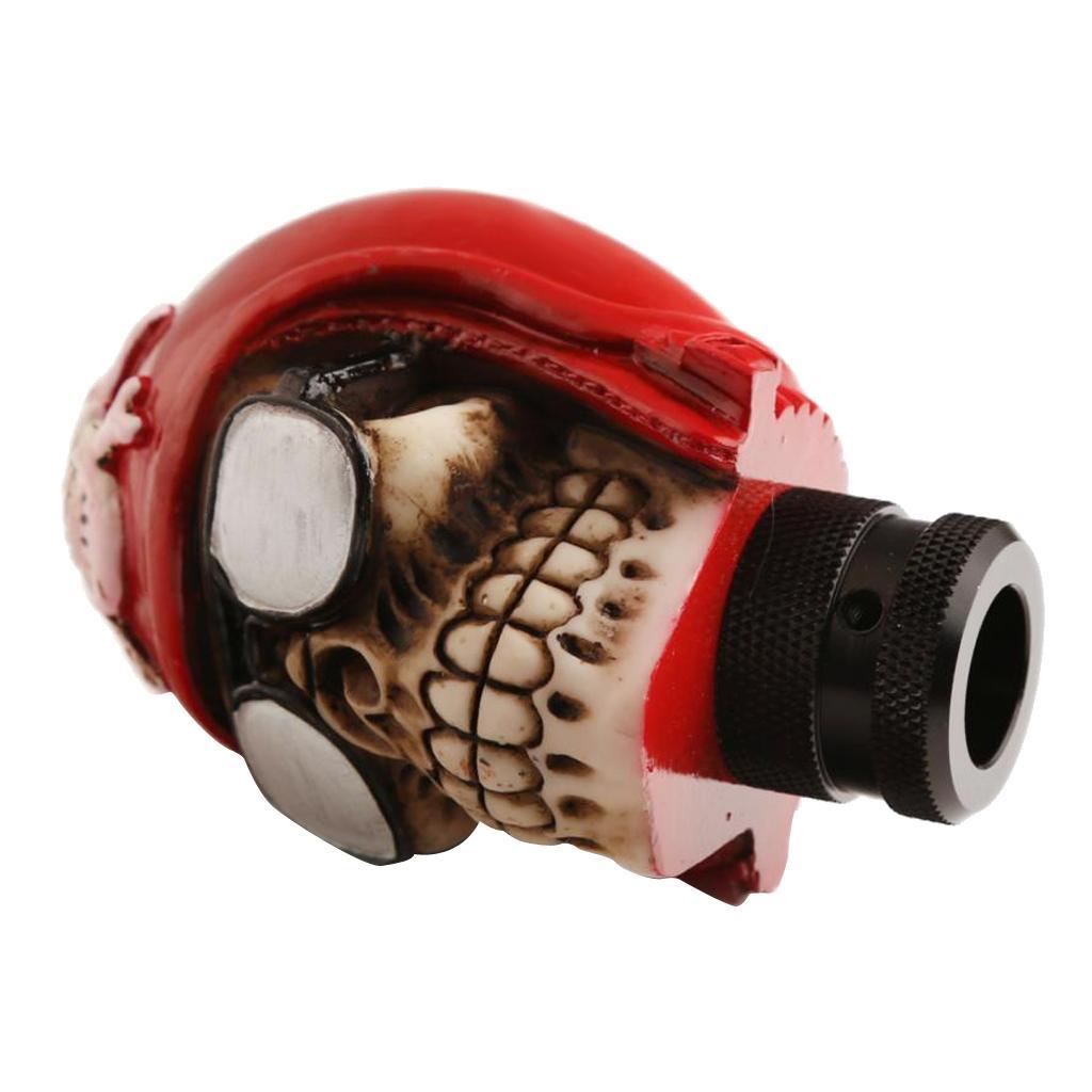 Manual Car Truck Cool Skull Head Gear Stick Lever Shifter Handle Knob