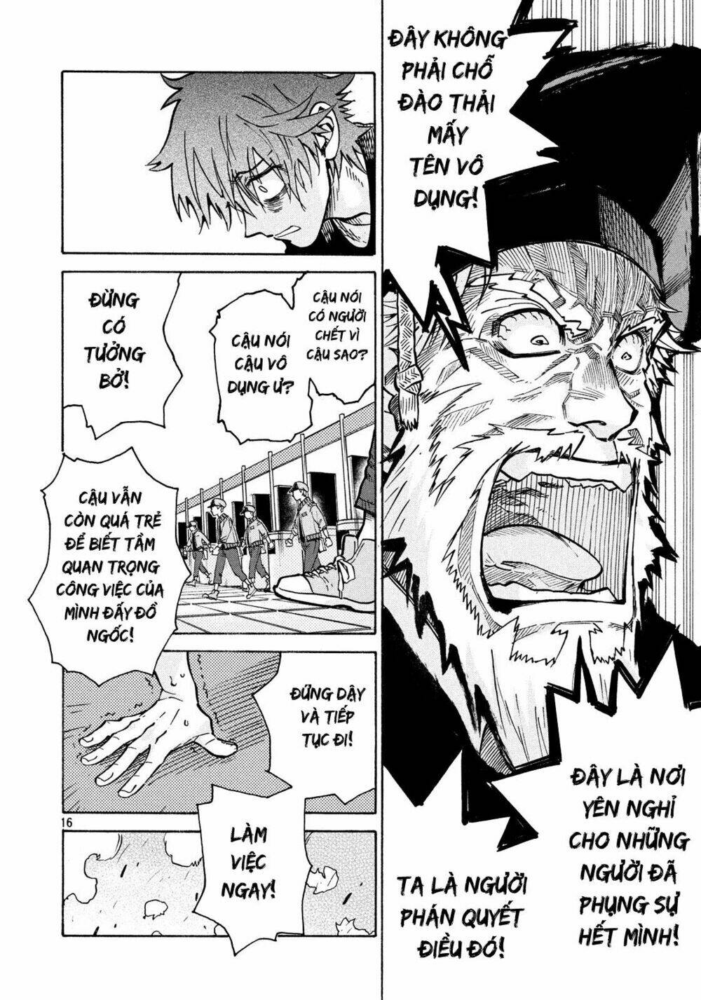 biệt đội tế bào black - hataraku saibou black chapter 8 16