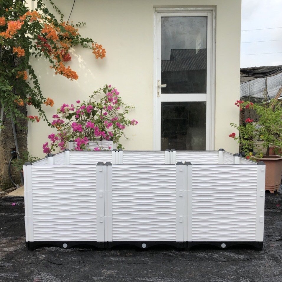 Phụ Kiện Chậu Ghép Thông Minh Trồng Cây, Trồng Rau, Trồng Hoa Cây Cảnh, Bền, Đẹp, Dễ Sử Dụng