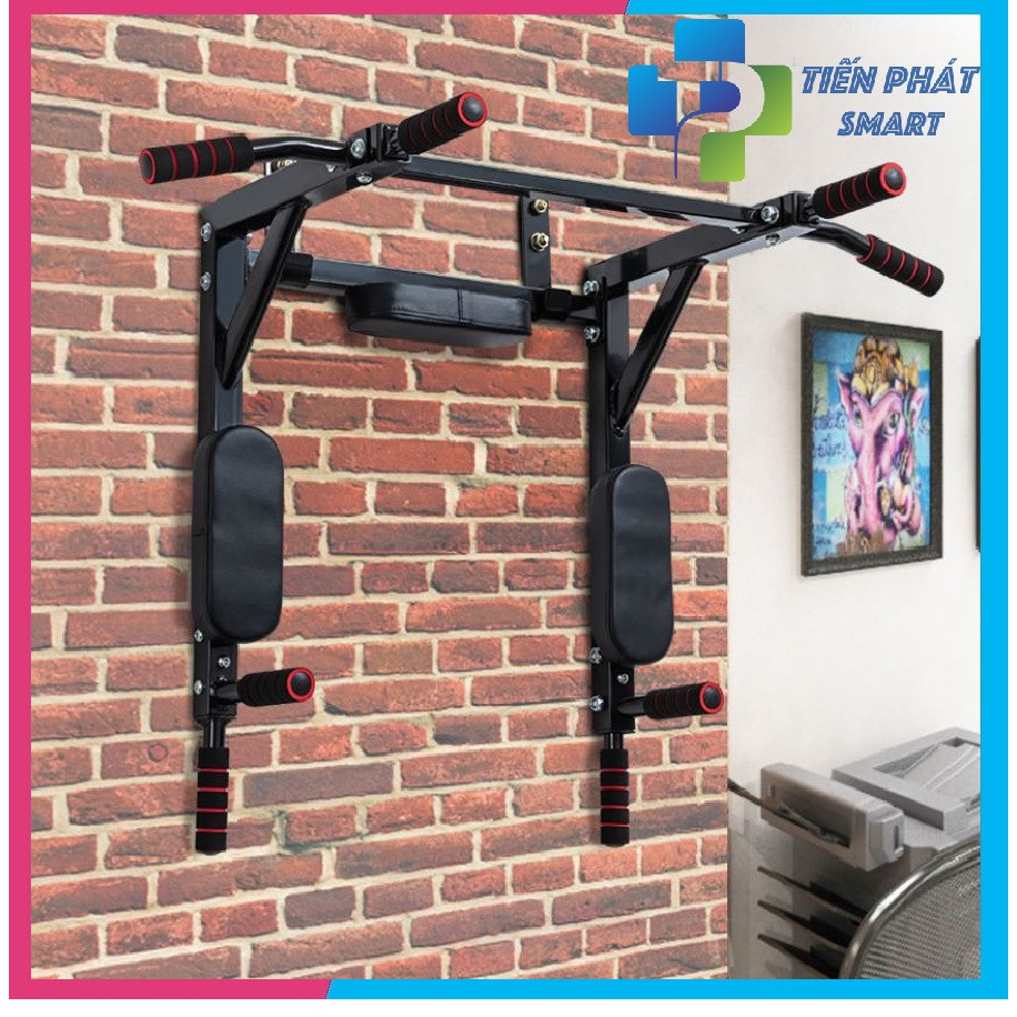 Xà Đơn Treo Tường Đa Năng Di Động 8 Trong 1 Chính Hãng + Tặng Kèm Dây Đàn Hồi Đa Năng