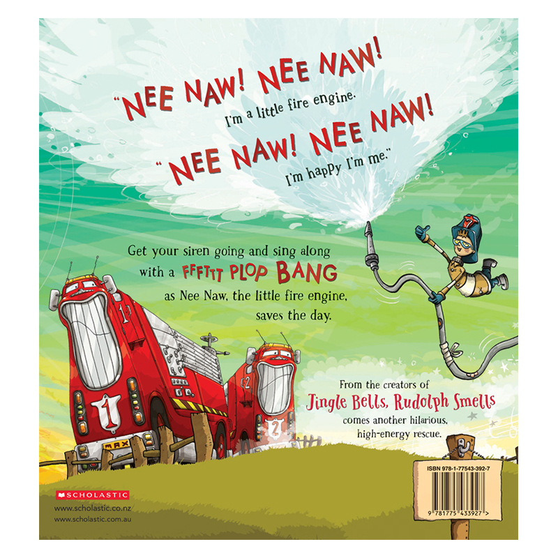 [Hàng thanh lý miễn đổi trả] Nee Naw The Little Fire Engine