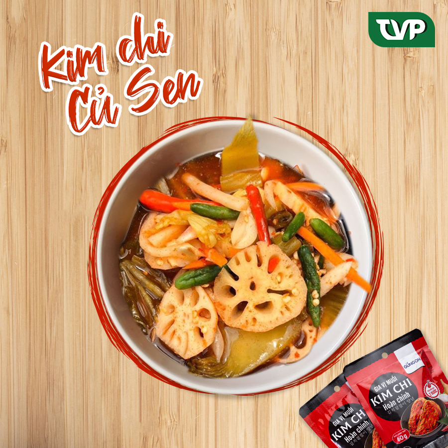 Gia Vị Muối Kim Chi Hoàn Chỉnh Gungon Chuẩn Vị Hàn Quốc Làm Kim Chi 2 Bước