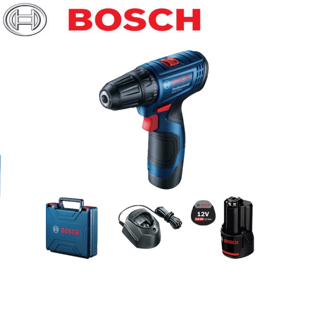 Máy khoan vặn vít BOSCH GSR120-LI-GEN II+PK /06019G80K2