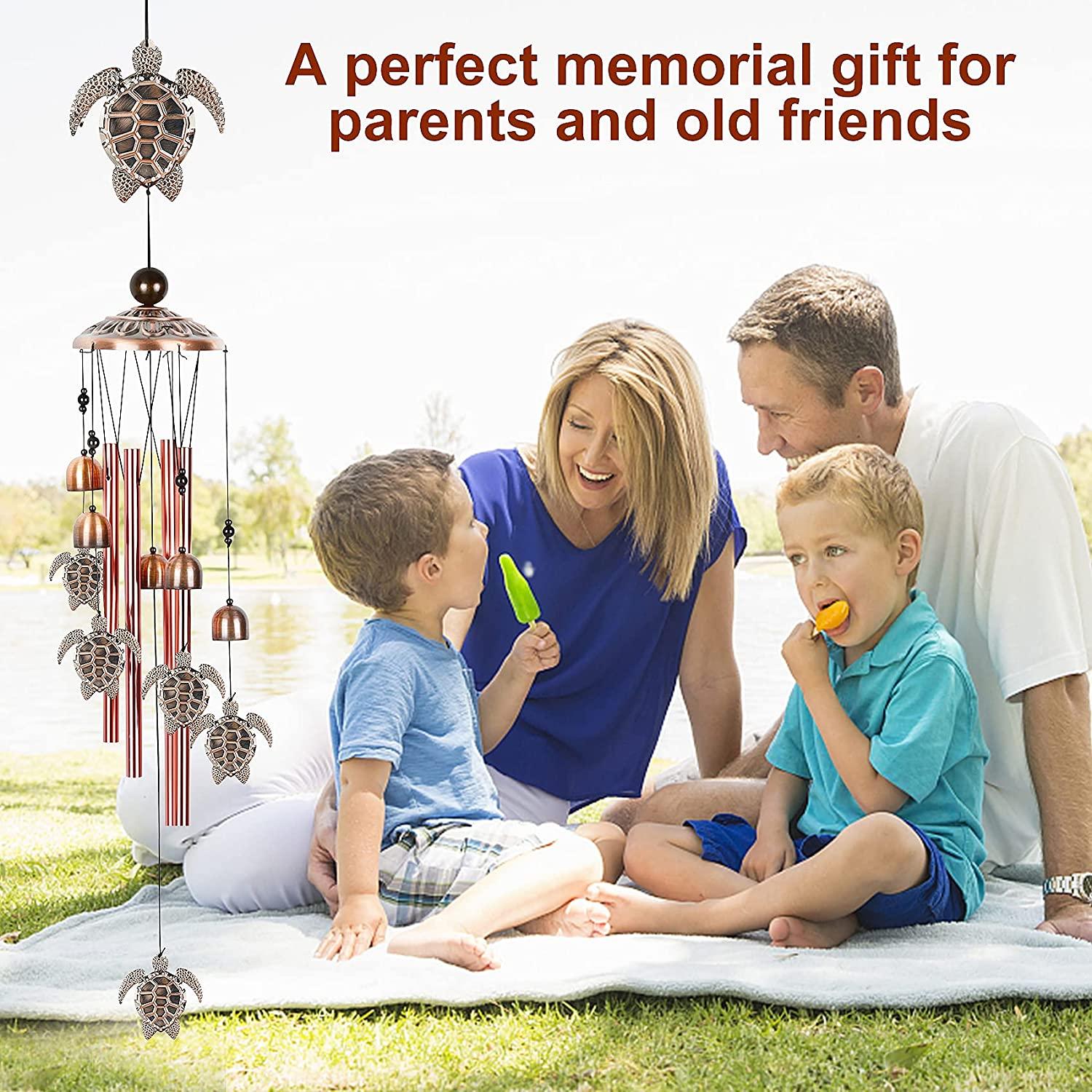 Chuông gió Jornarshar cho bên ngoài, Chuông gió hình con rùa có ống, Cổ điển