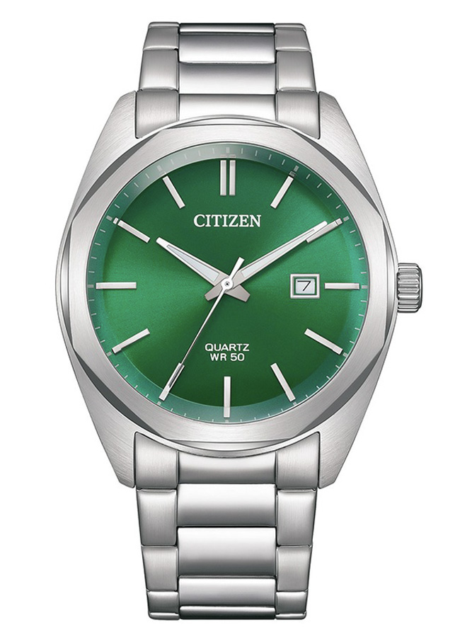 Đồng Hồ Nam Citizen Dây Thép Không Gỉ BI5110-54X - Mặt Xanh (41mm)