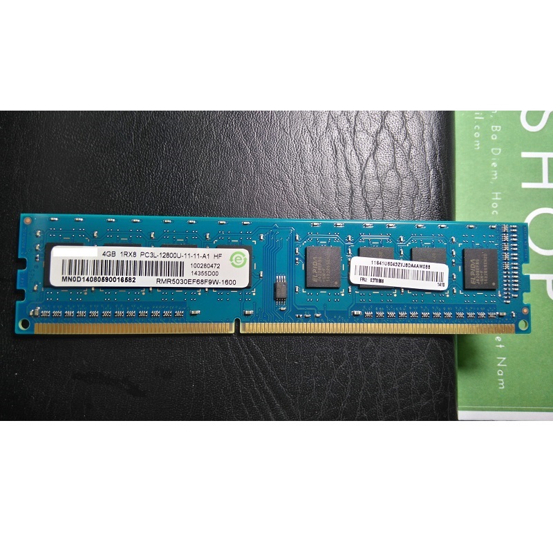 Ram PC 4GB DDR3L bus 1600 (12800U) dùng cho máy bàn