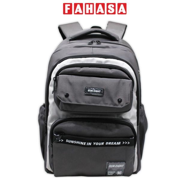 Ba Lô Thời Trang - Sun Eight 8650-A - Màu Xám Đậm