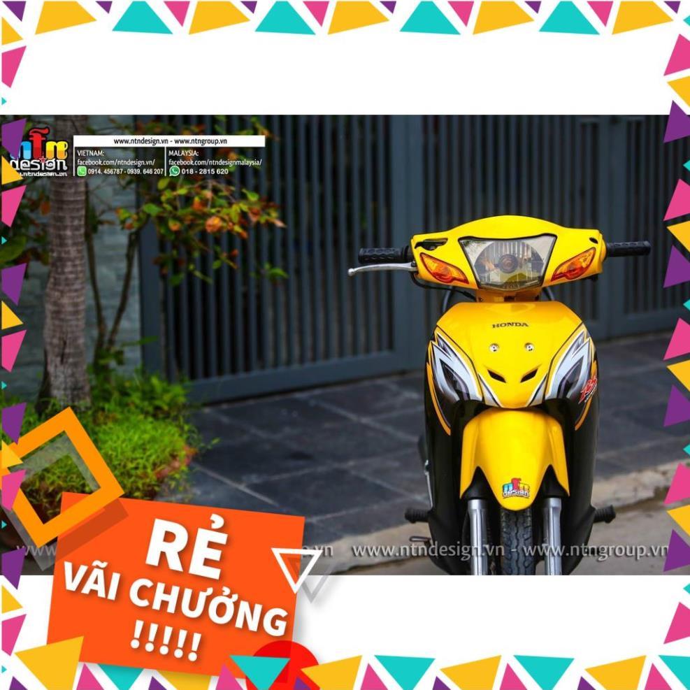 Tem Rời Wave A 100 Mẫu RS Vàng Đen