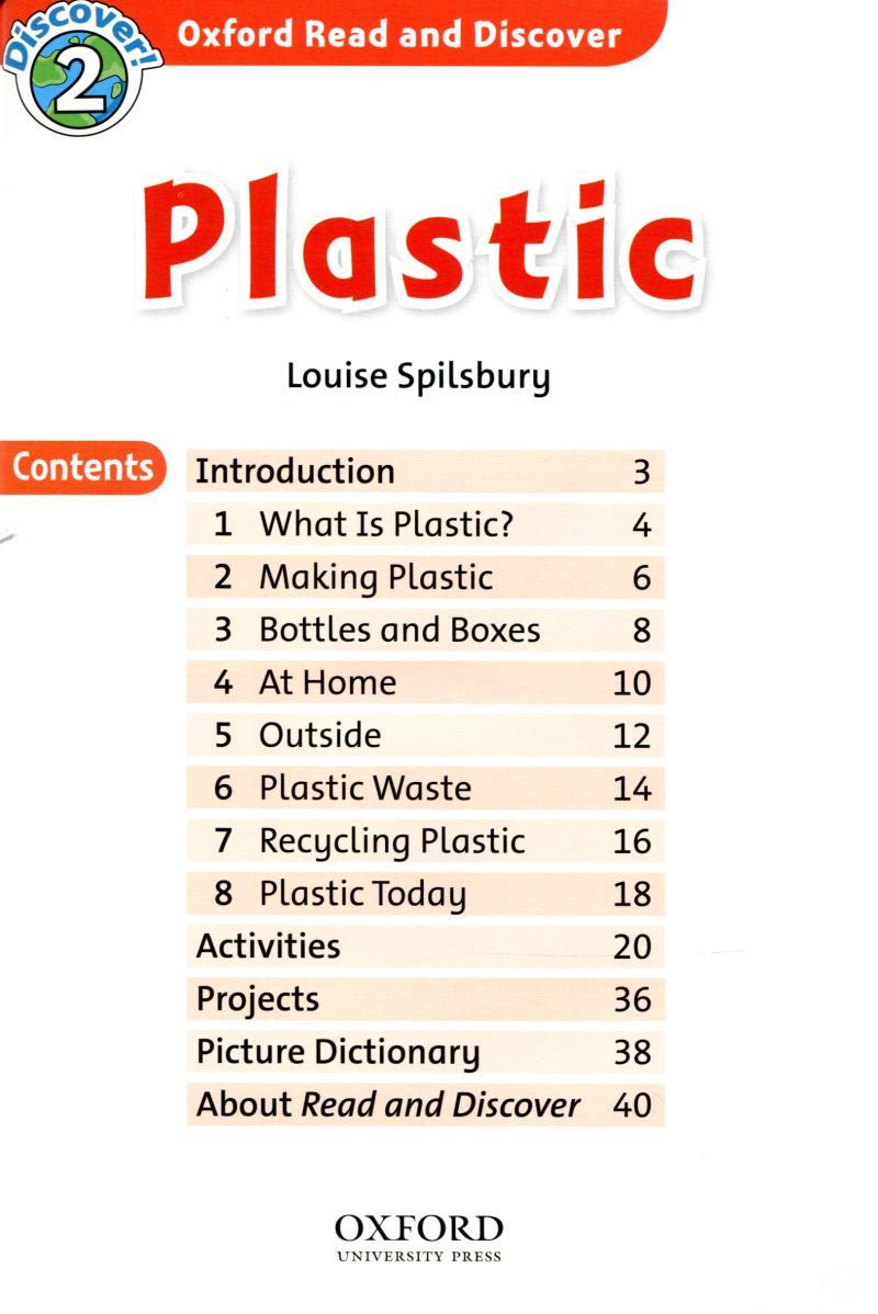 Oxford Read and Discover: Level 2: Plastic