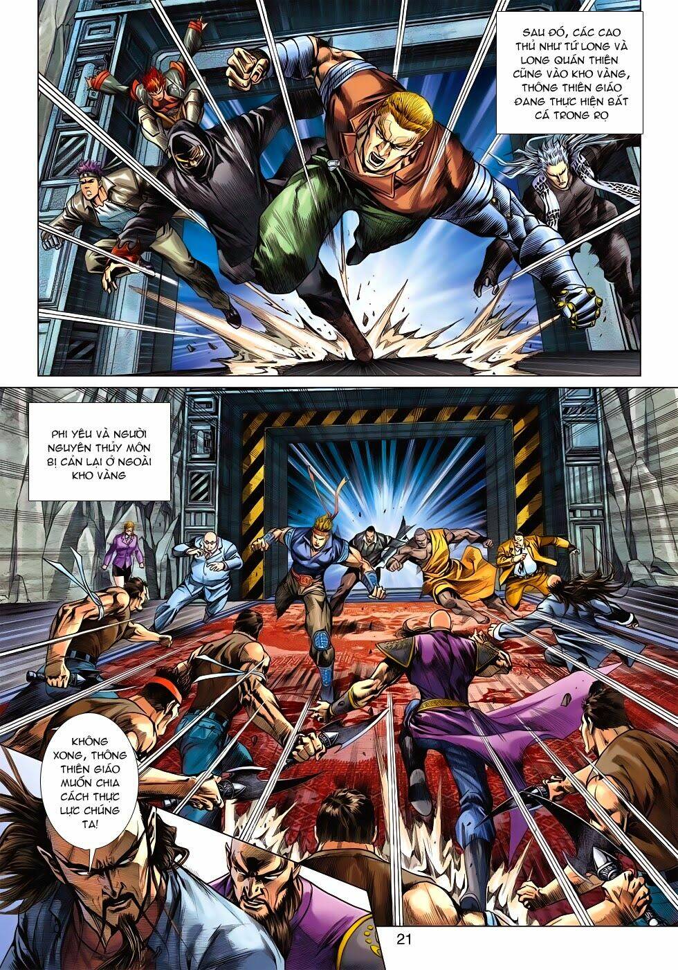 tân tác long hổ môn chapter 523 21