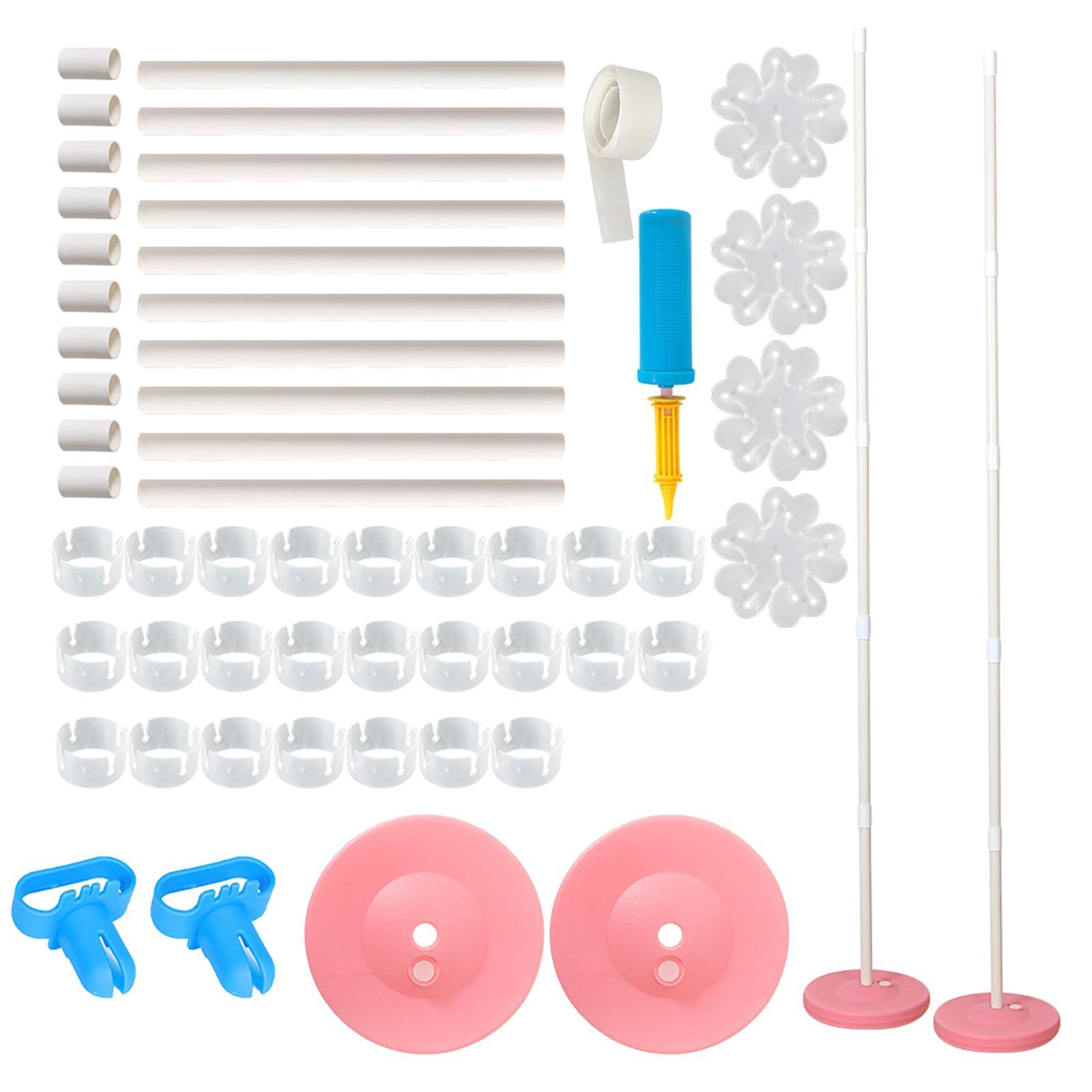 Balloon Column Kit Base Stand 10 Poles for Wedding Party Builder Kits