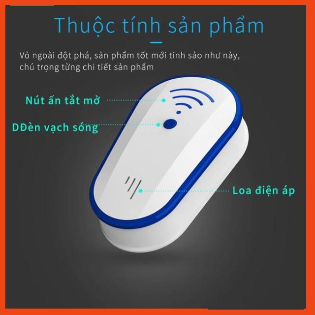 Khuyến mãi - Máy đuổi côn trùng chuột gián bằng sóng âm tần suất cao MAGICAL