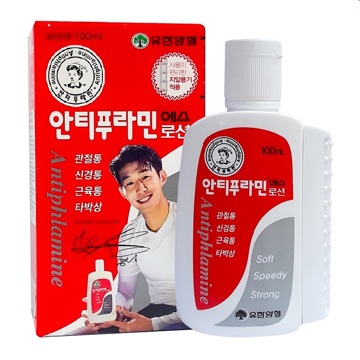 Dầu nóng xoa bóp Hàn Quốc Chai 100ml - Dầu nóng Hàn Quốc Antiphlamine