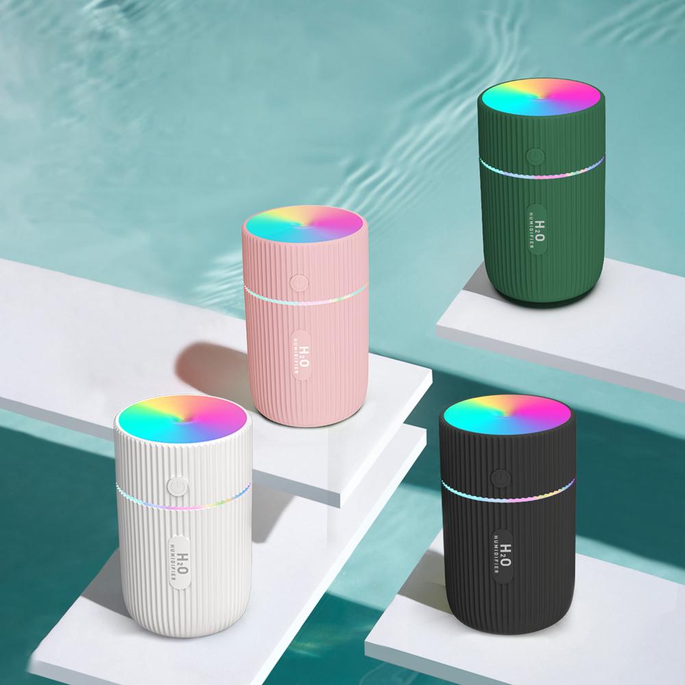 Mini 220ML Phòng Ngủ Ultransonic Không H2O Máy Phun Sương Tạo Độ Ẩm Thơm Ống Giác Hơi Xe Ô Tô Usb Humidificador Mùi Hương Tinh Dầu Thơm Khuếch Tán