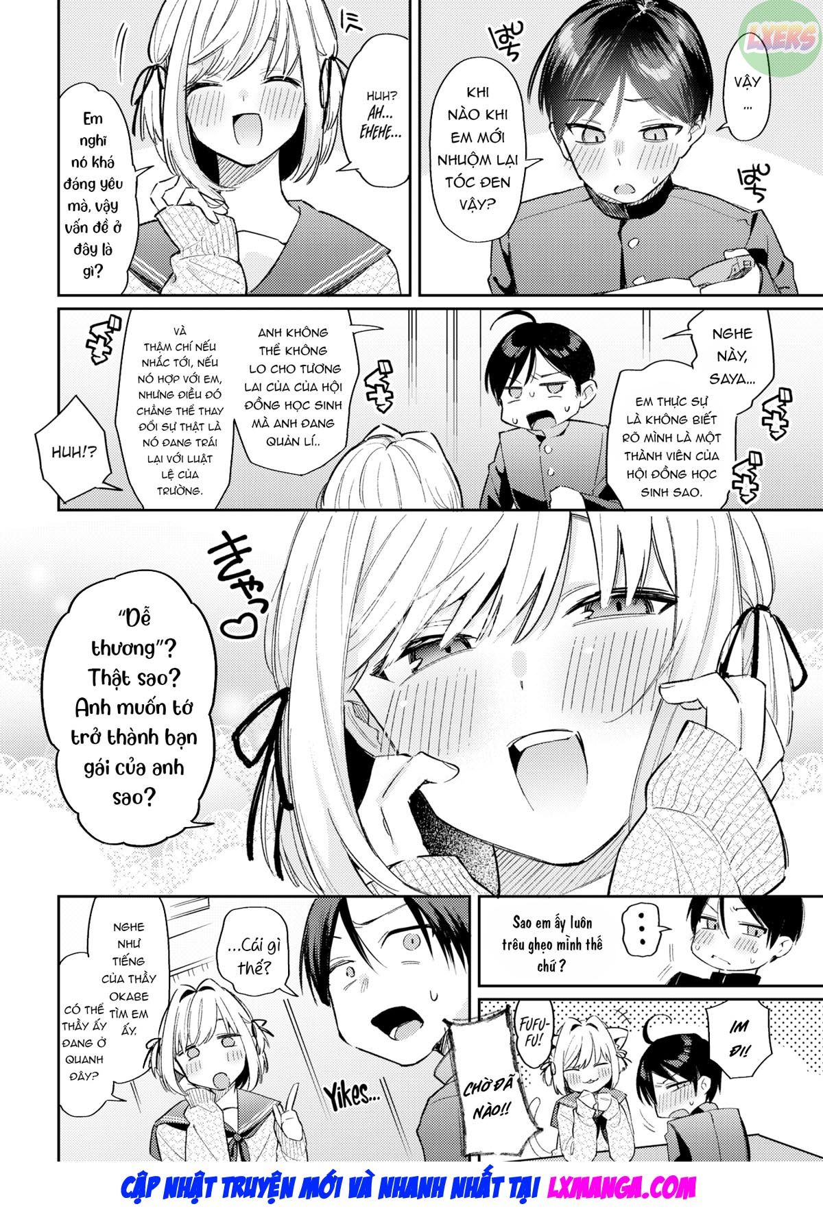 saya-chan thì thầm bên tai chapter 1 2