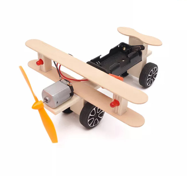 Bộ đồ chơi khoa học tự làm Glide aircraft máy bay 1 động cơ F-11A