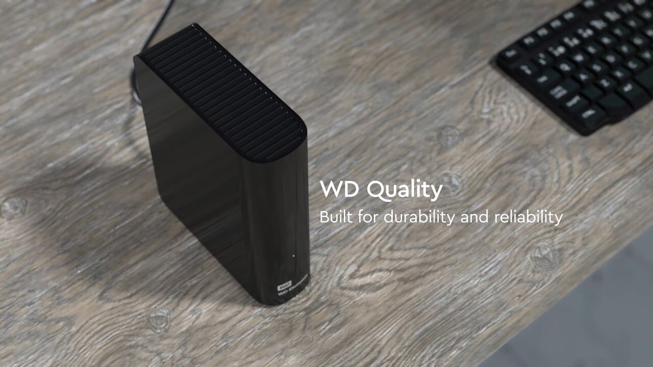 Ổ Cứng Di Động WD Elements Desktop 3.5 To USB 3.0 - Hàng Nhập Khẩu