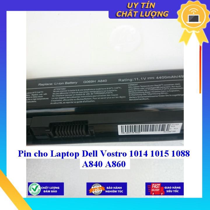 Pin cho Laptop Dell Vostro 1014 1015 1088 A840 A860 - Hàng Nhập Khẩu  MIBAT290