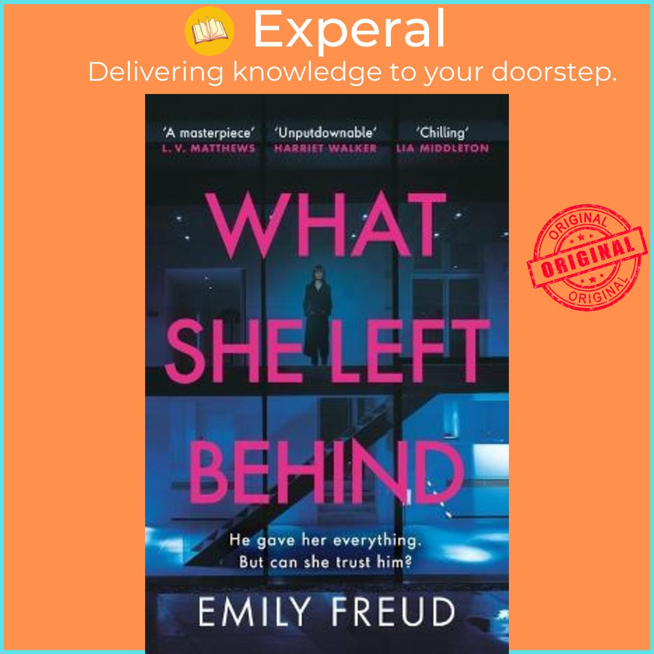 Sách - What She Left Behind by Emily Freud (UK edition, paperback)