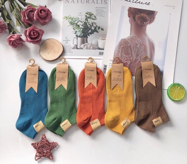 Set 10 Đôi Tất Len Gân Nữ Loại Mới Cao Cấp