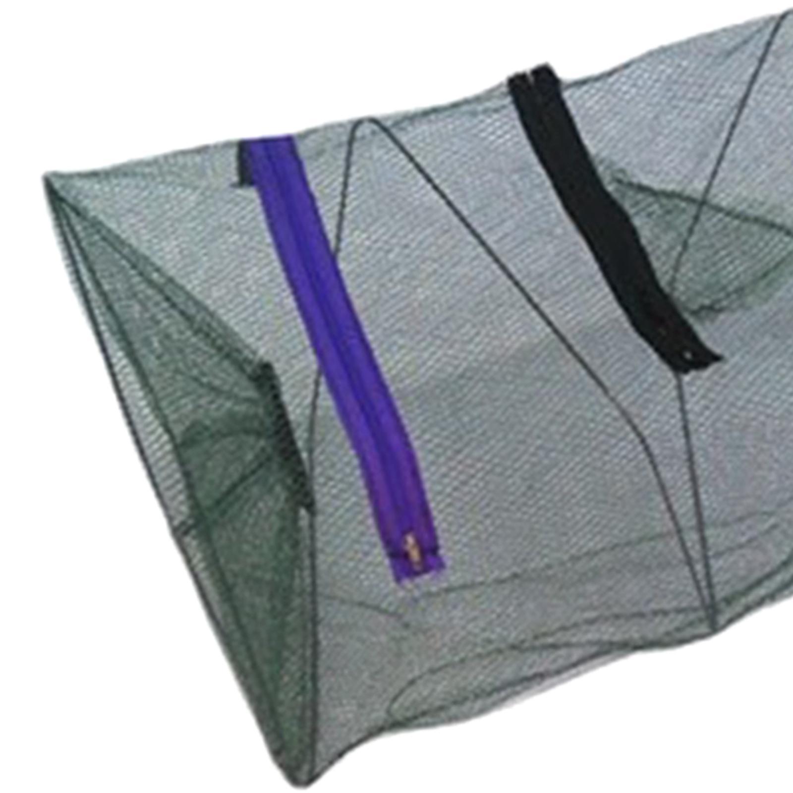 Fishing Net Lobster Net Automatic Folding Portable Easy to Use Upgrade Sturdy for Traveling Outdoor Fish Catching Kids