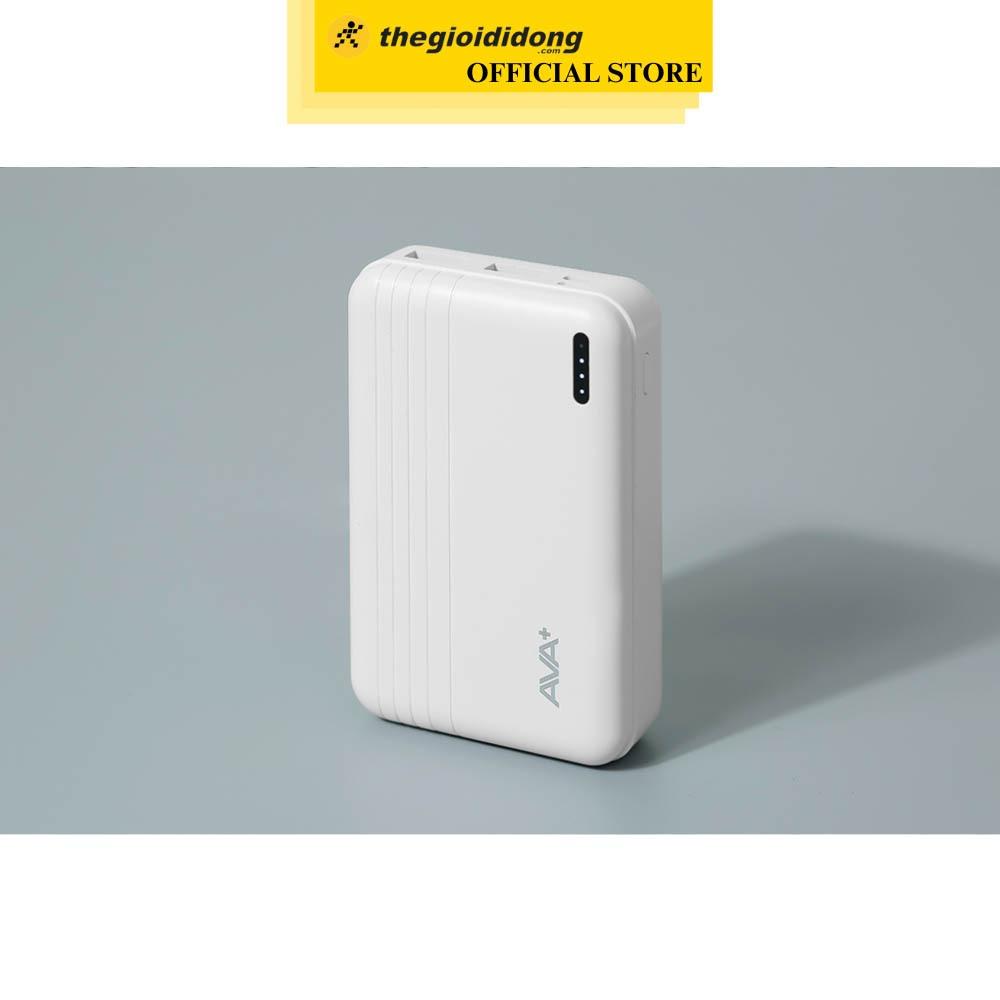 Pin sạc dự phòng Polymer 10000mAh 12W AVA+ DS609A - Hàng chính hãng
