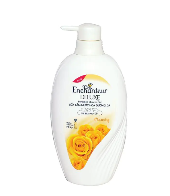 B Sữa tắm nước hoa Enchanteur trắng da Charming, 650g 1015514
