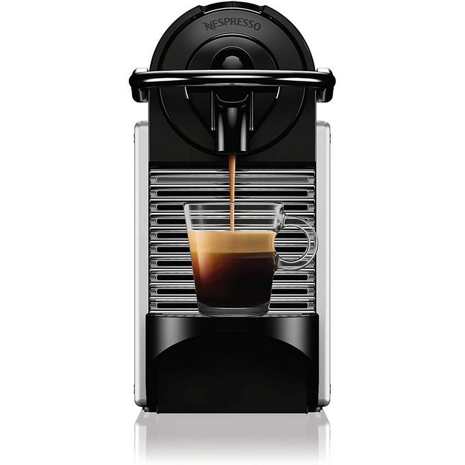 Máy Pha Cà Phê Viên Nén Delonghi Pixie Nespresso EN 124.S, Áp Suất 19Bar, Dung Tích 700ml, Nhập Đức, BH 12 Tháng