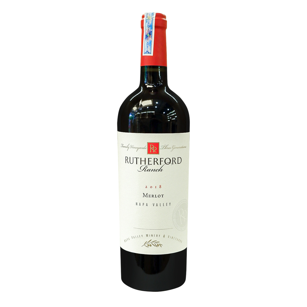 Rượu Vang Đỏ Rutherford Ranch Napa Valley Merlot 750ml 14.5% - Mỹ - Hàng Chính Hãng