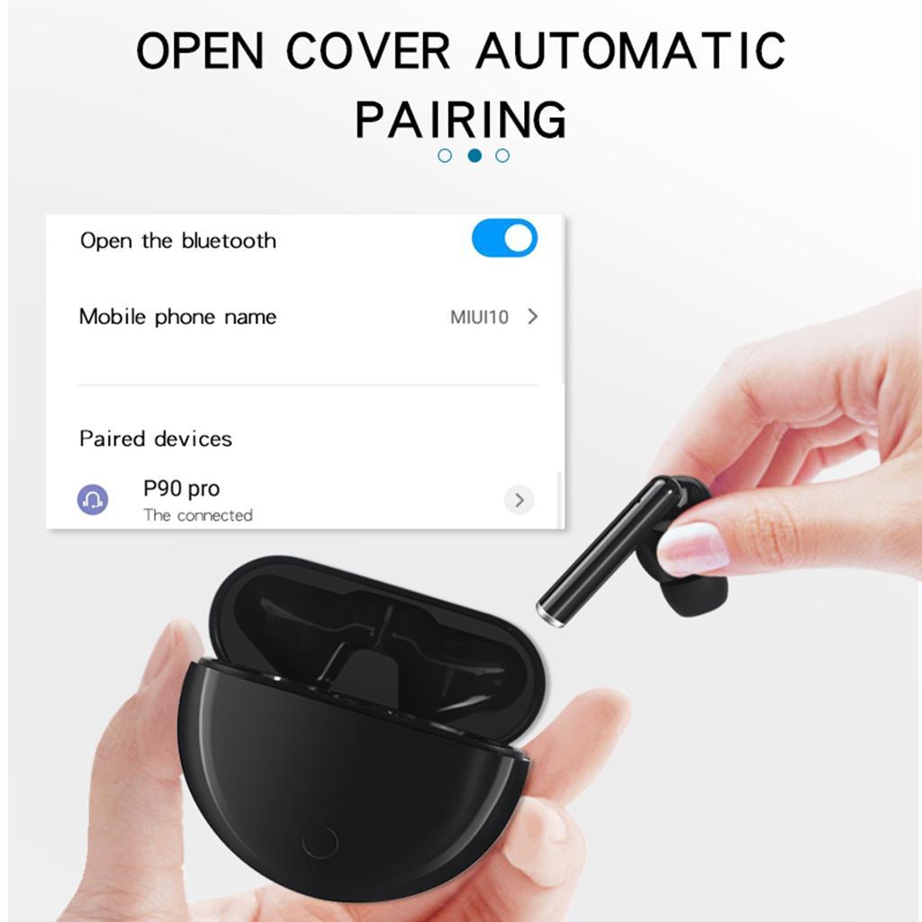 Mini In-Ear Wireless Bluetooth for IOS Android Earphone Earbuds White