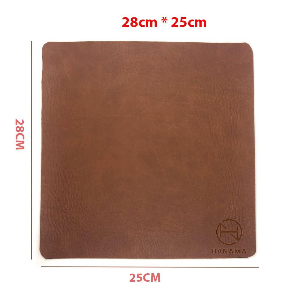 LÓT CHUỘT BẰNG DA Size 28x25cm