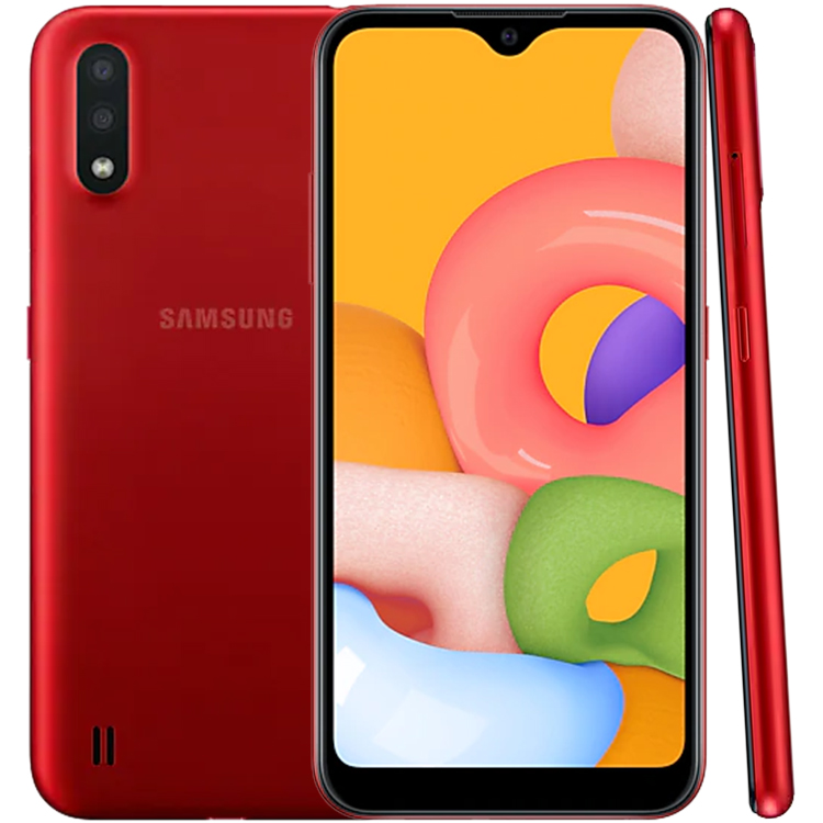 Điện Thoại Samsung Galaxy A01 (16GB/2GB) - Hàng Chính Hãng - Đã Kích Hoạt Bảo Hành Điện Tử