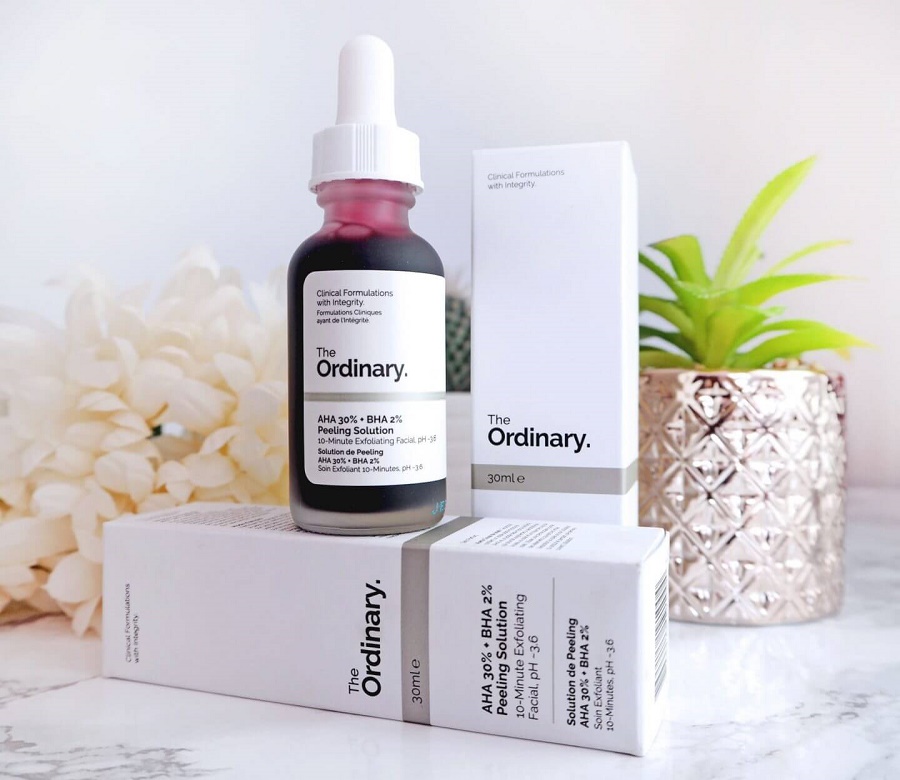 Serum Tẩy tế bào chết, cải thiện mụn, vết thâm tái tạo da The Ordinary AHA 30% BHA 2% Peeling Solution (30ml)