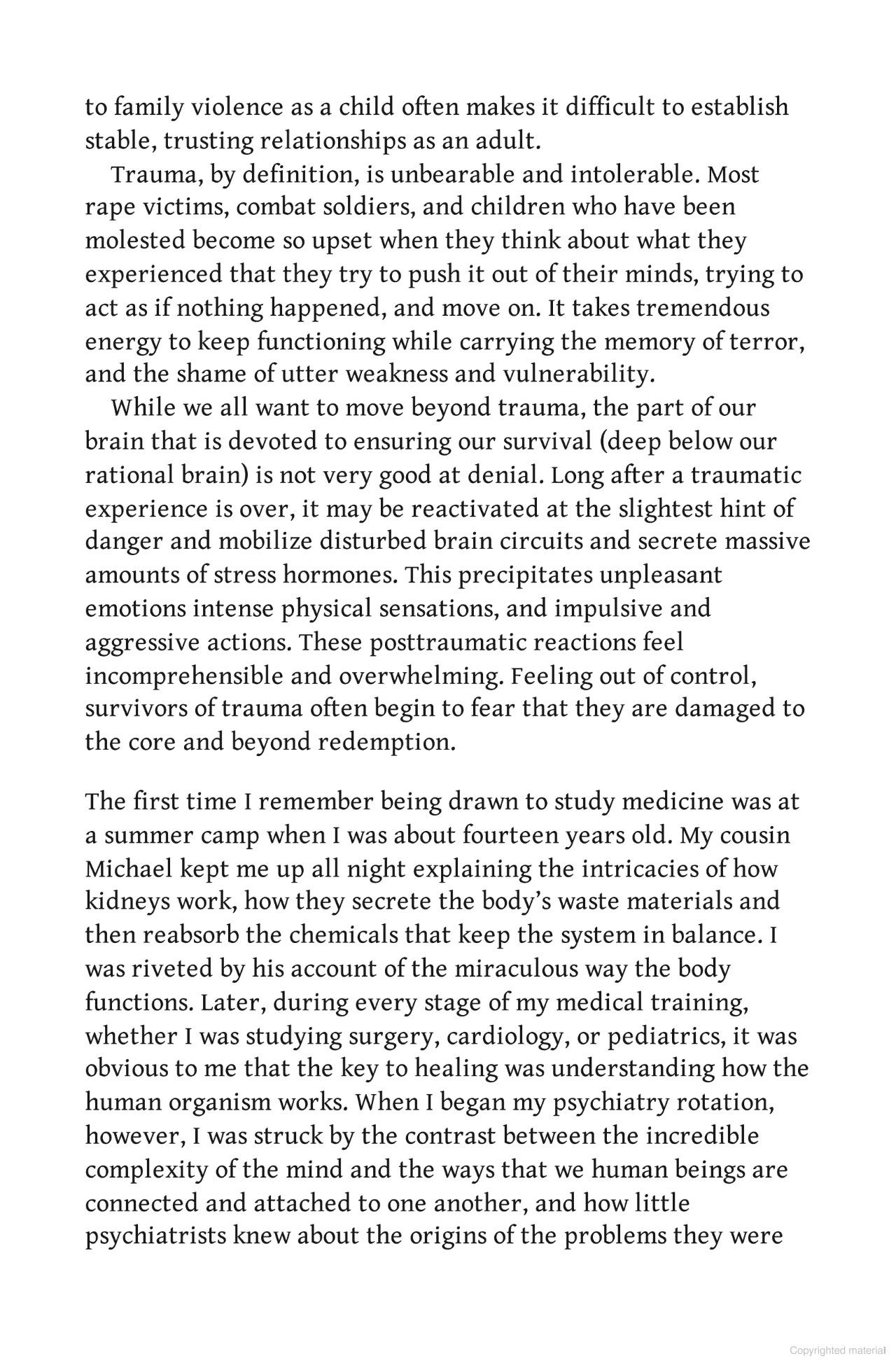 Sách ngoại văn: The Body Keeps the Score : Mind, Brain and Body in the Transformation of Trauma