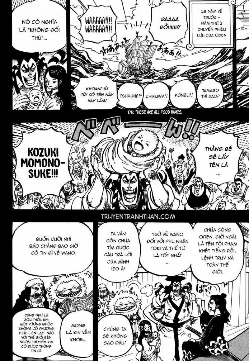 đảo hải tặc - one piece chapter 965 4
