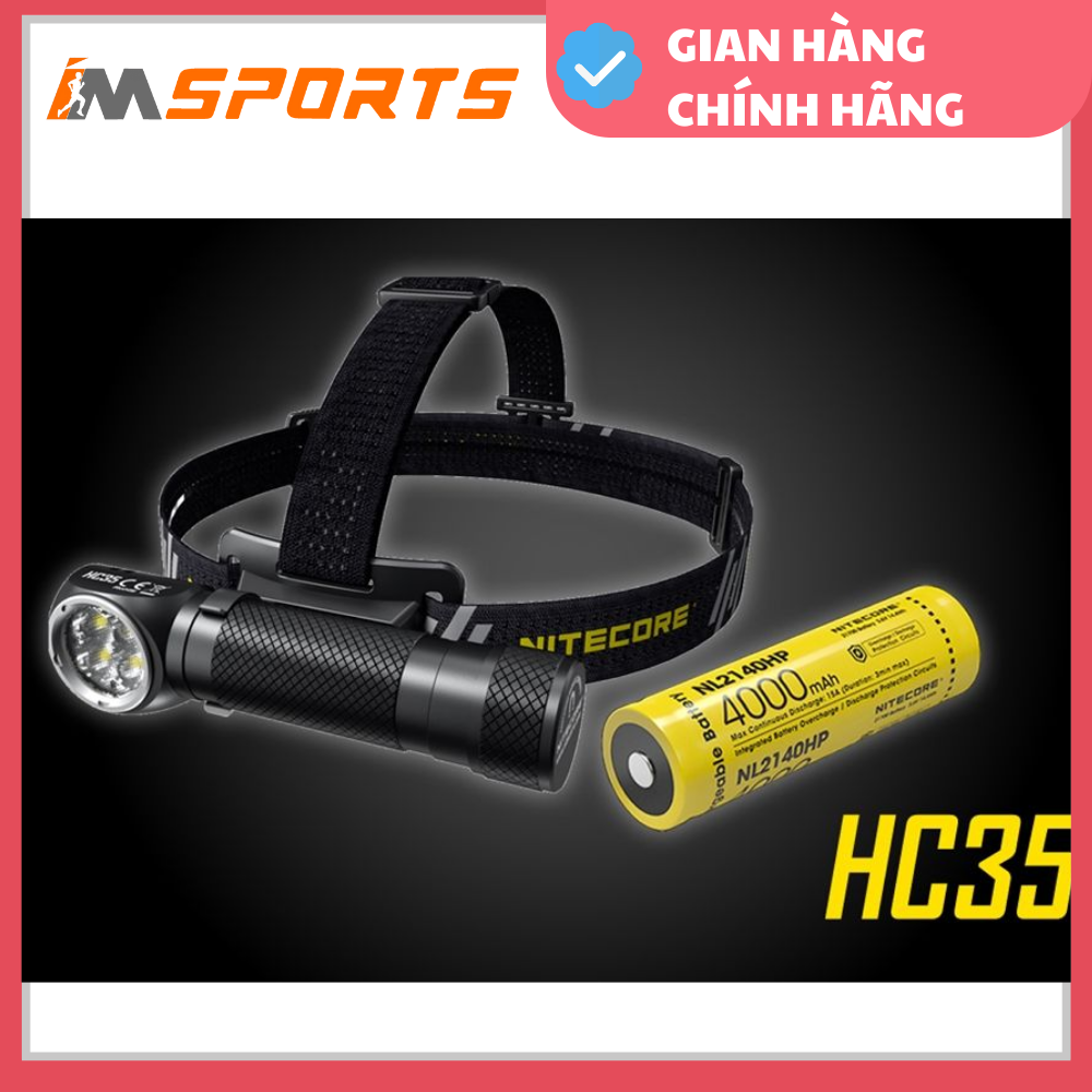 ĐÈN ĐỘI ĐẦU CHẠY TRAIL NITECORE HC35