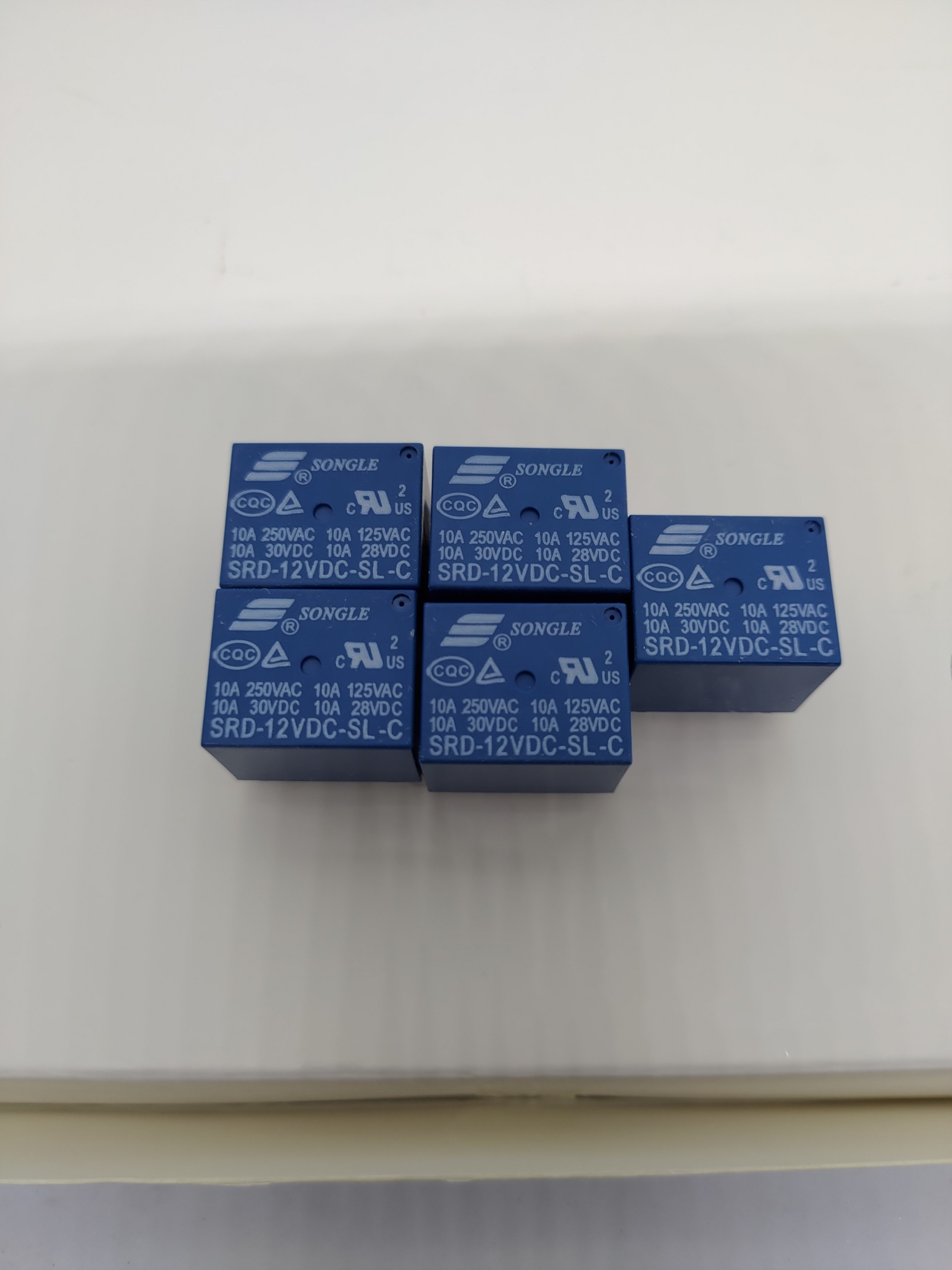(COMBO 10 CÁI) Relay 5 Chân 12V - 24V 10A, Rơ Le 5 Chân 10A, HÀNG SONGLE LOẠI TỐT