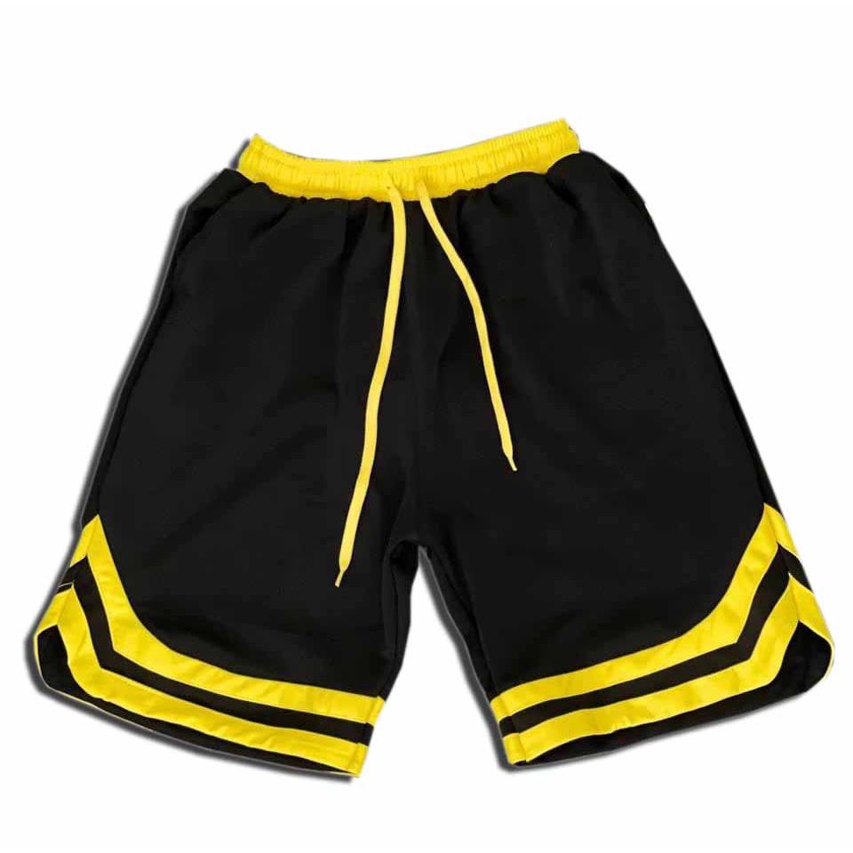 Quần Short boli 2v thể thao nam nữ - Sọt Lững Kiểu Dáng Thể Thao Unisex hai Màu Đen,trắng 05x..