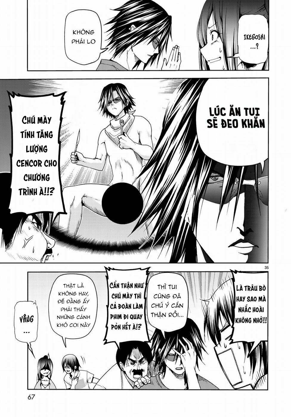 Cô Gái Thích Lặn - Grand Blue Chapter 52 - Trang 35