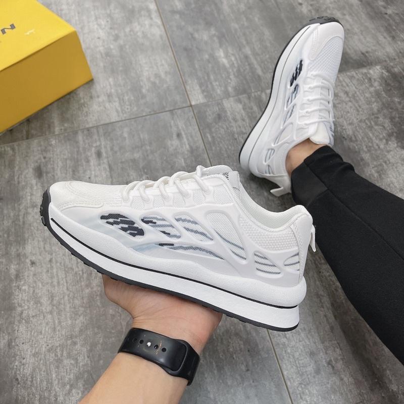 Giày thể thao nam, giày sneakers nam trắng trẻ trung năng động G8018