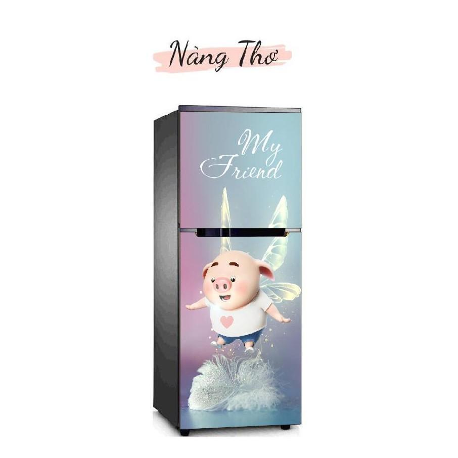 MIẾNG DÁN TỦ LẠNH IN HÌNH THEO YÊU CẦU NHIỀU KÍCH THƯỚC_DECAL VIP